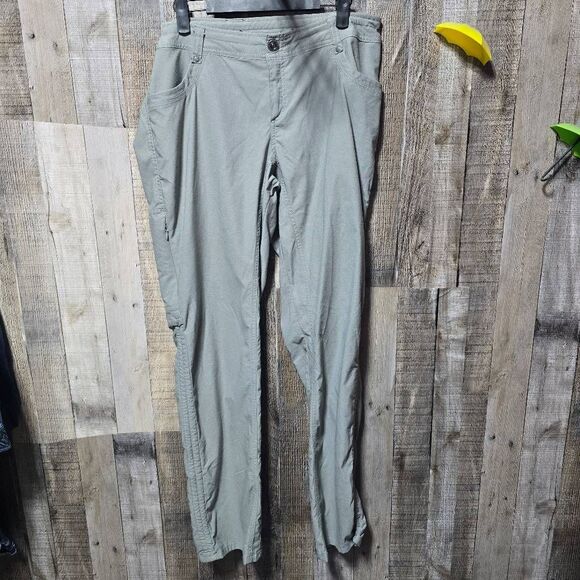 Kuhl Legendary Pants Womens Size 14 Gray Roll Up Lightweight Hiking Outdoor - Picture 1 of 6
